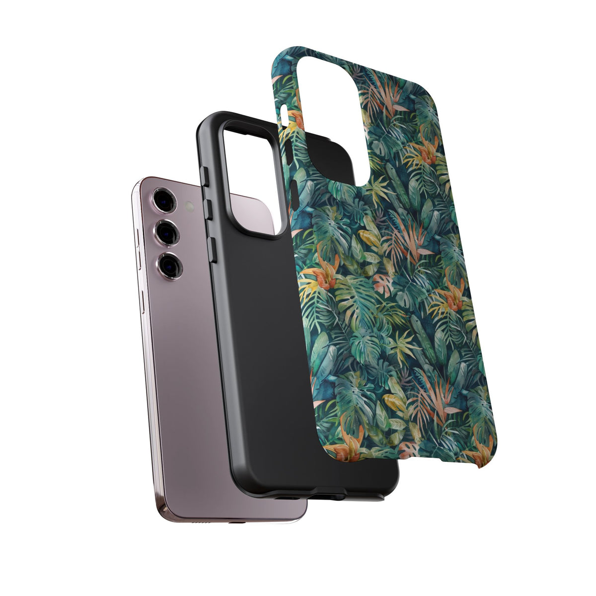 Jungle Pattern Phone Case – Exotic & Lush Design for Your Phone 333