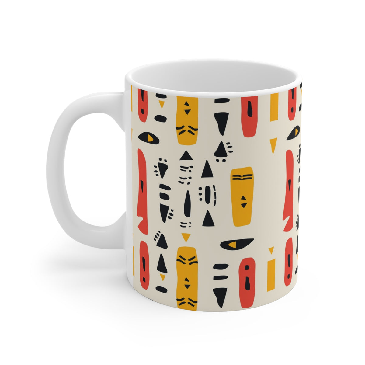 All-Over African Pattern Coffee Mug 552