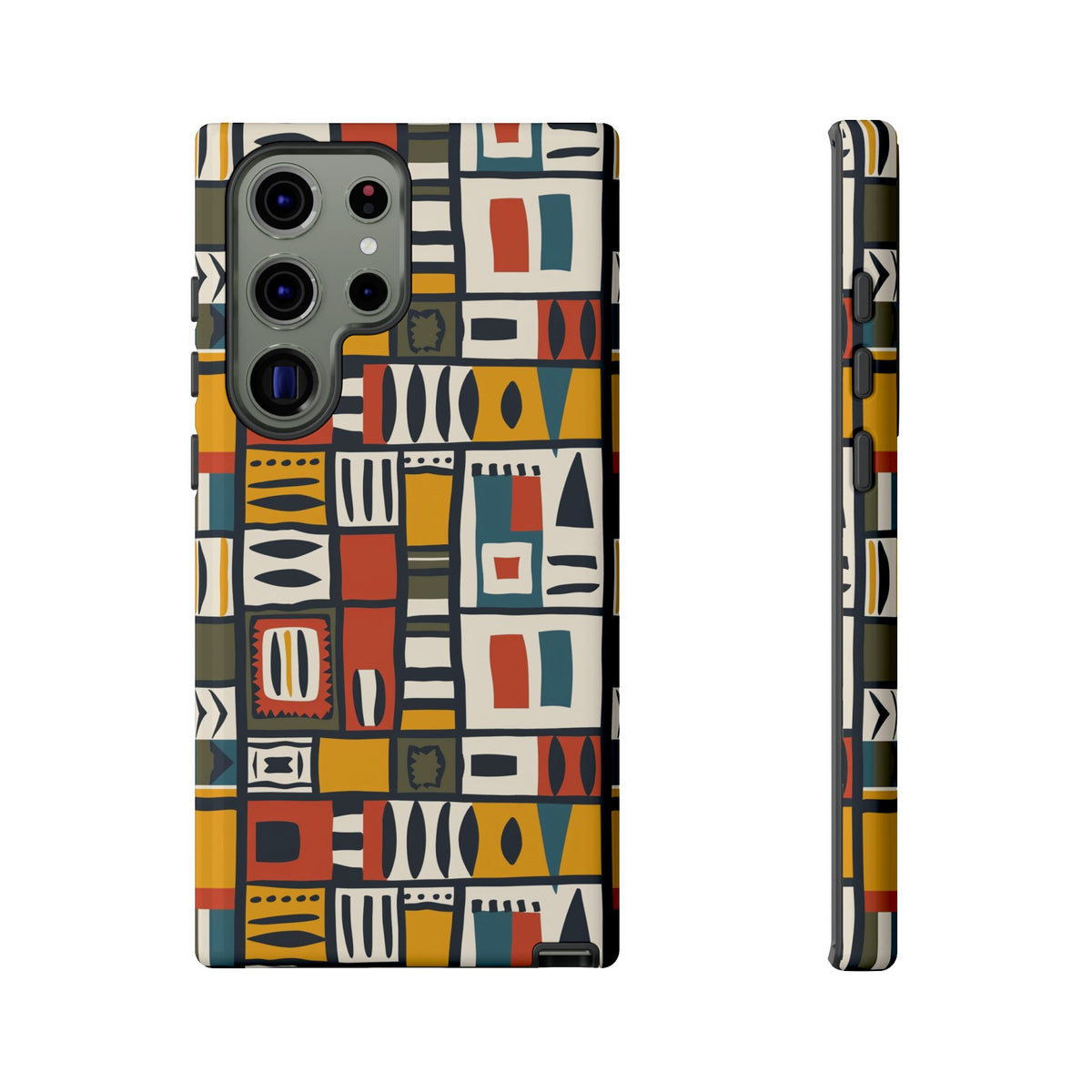 Stylish African Pattern Phone Case – Unique and Vibrant Protection 013