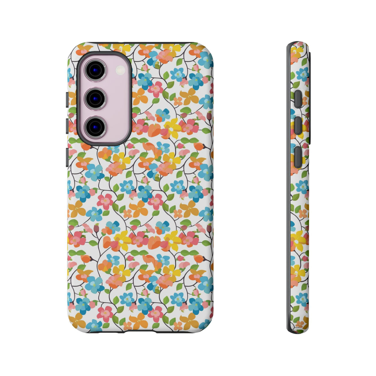 Spring Pattern Phone Case – Fresh & Vibrant Design for Your Phone 407