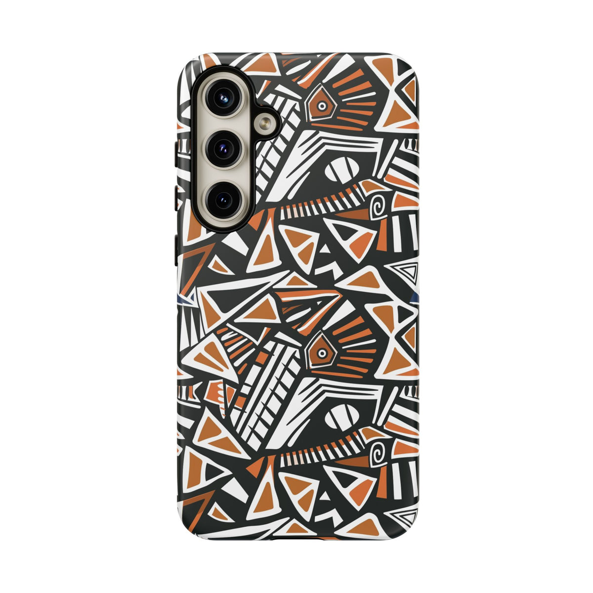 Stylish African Pattern Phone Case – Unique and Vibrant Protection 205