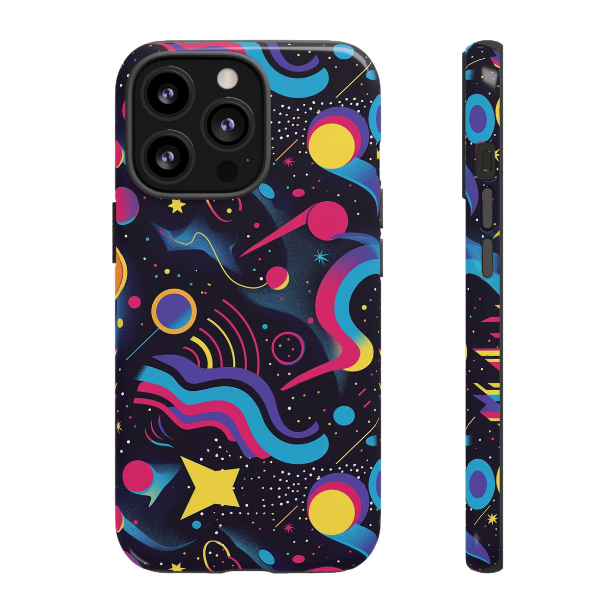 Retro 80s Seamless Phone Case – Vintage Style Meets Modern Protection 10