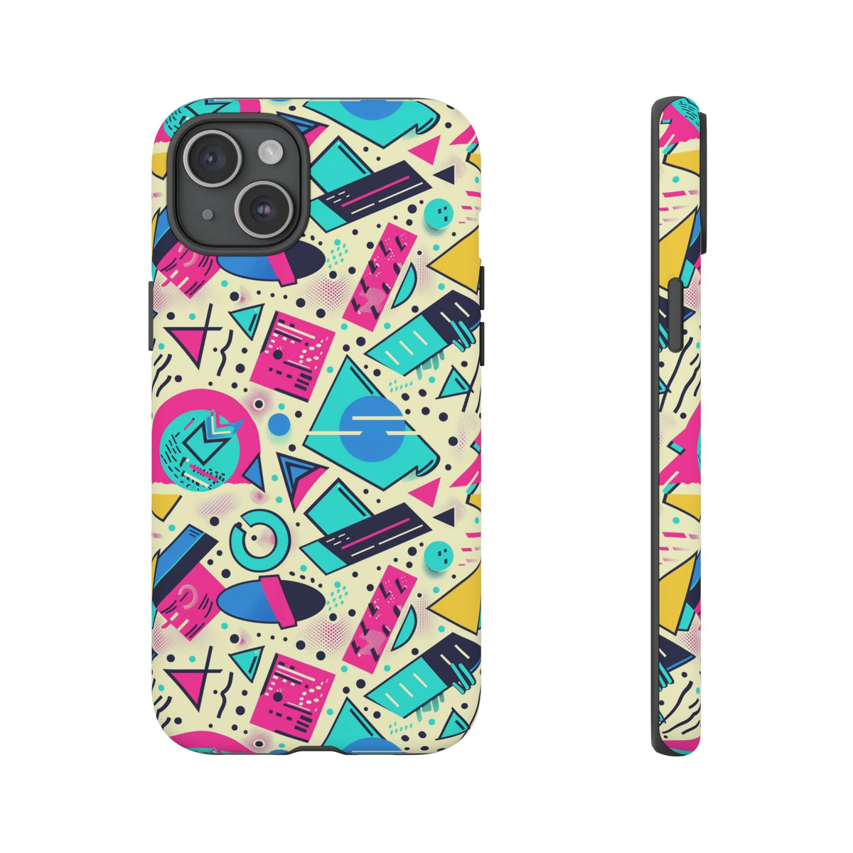 Retro 80s Seamless Phone Case – Vintage Style Meets Modern Protection 087