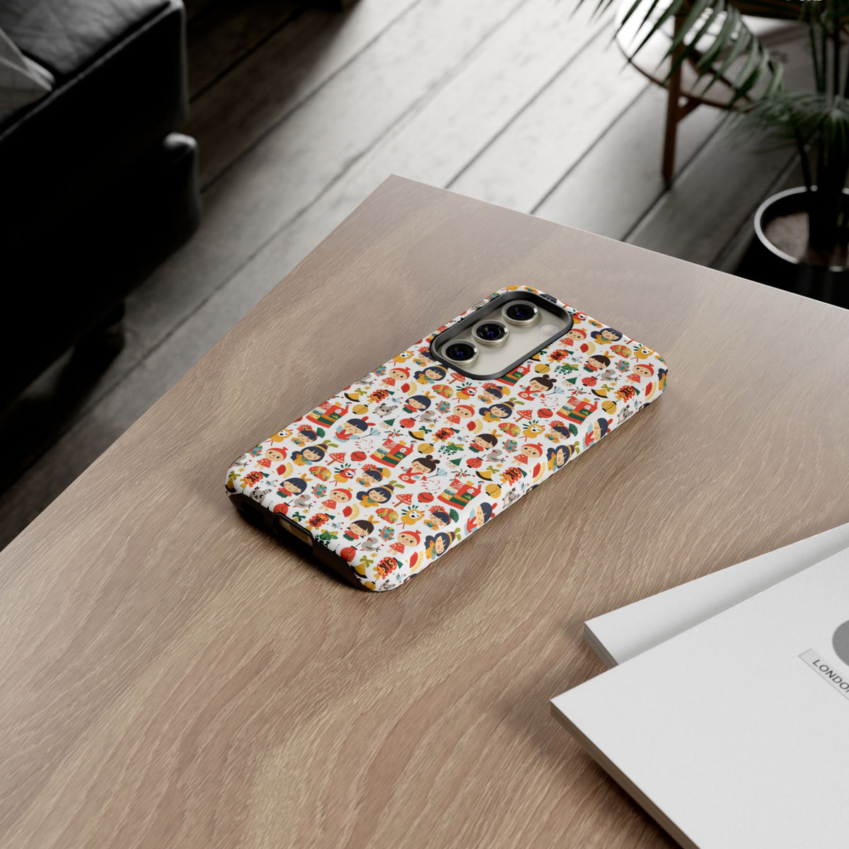 Japanese Pattern Phone Case – Elegant & Timeless Design for Your Phone 102