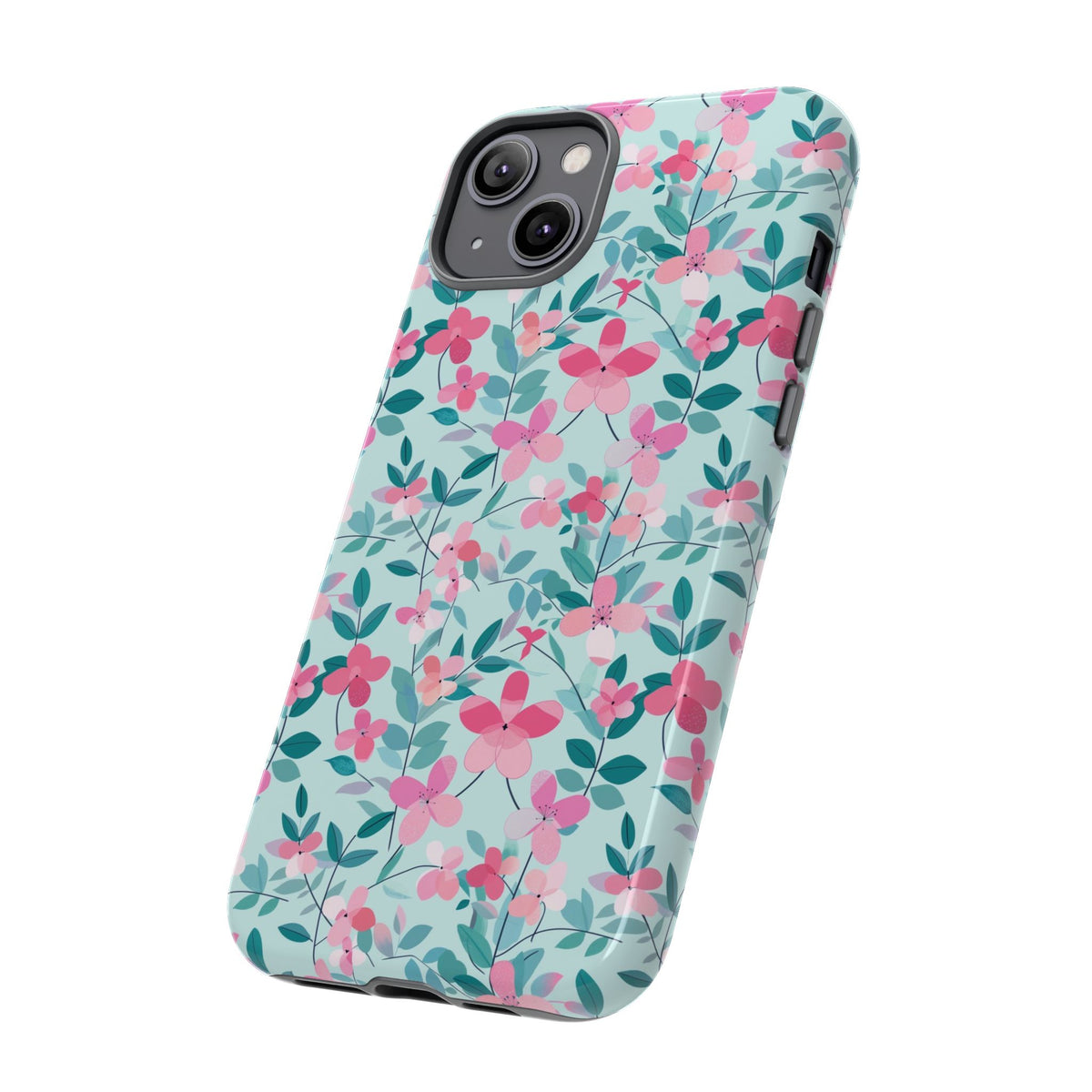 Spring Pattern Phone Case – Fresh & Vibrant Design for Your Phone 412