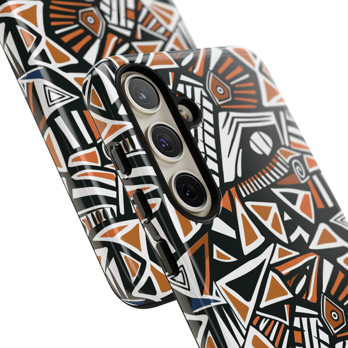 Stylish African Pattern Phone Case – Unique and Vibrant Protection 205