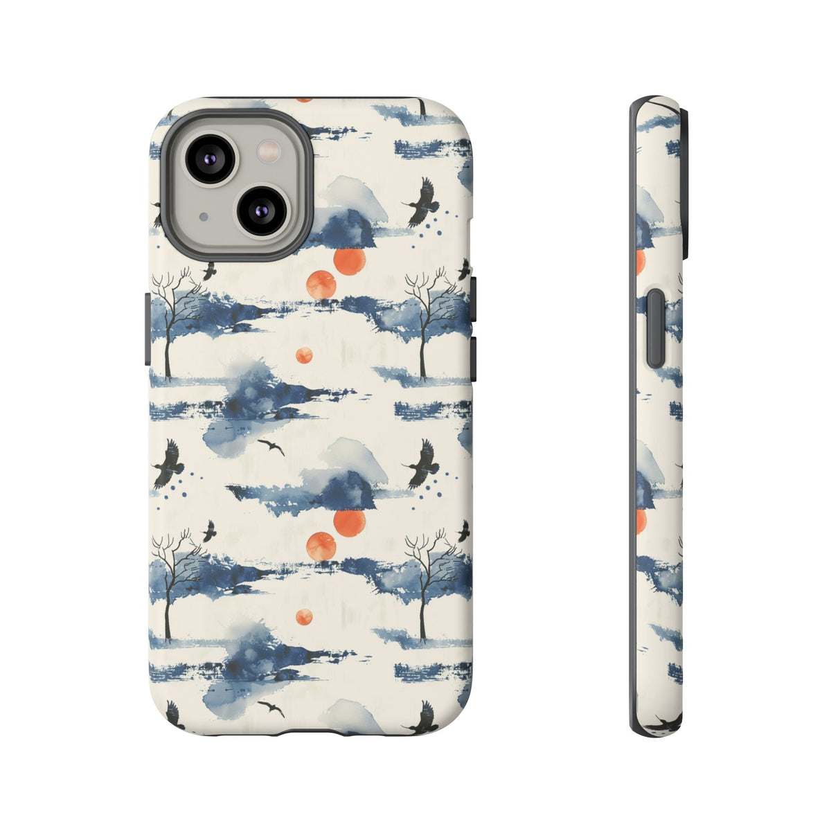 Japanese Pattern Phone Case – Elegant & Timeless Design for Your Phone 030