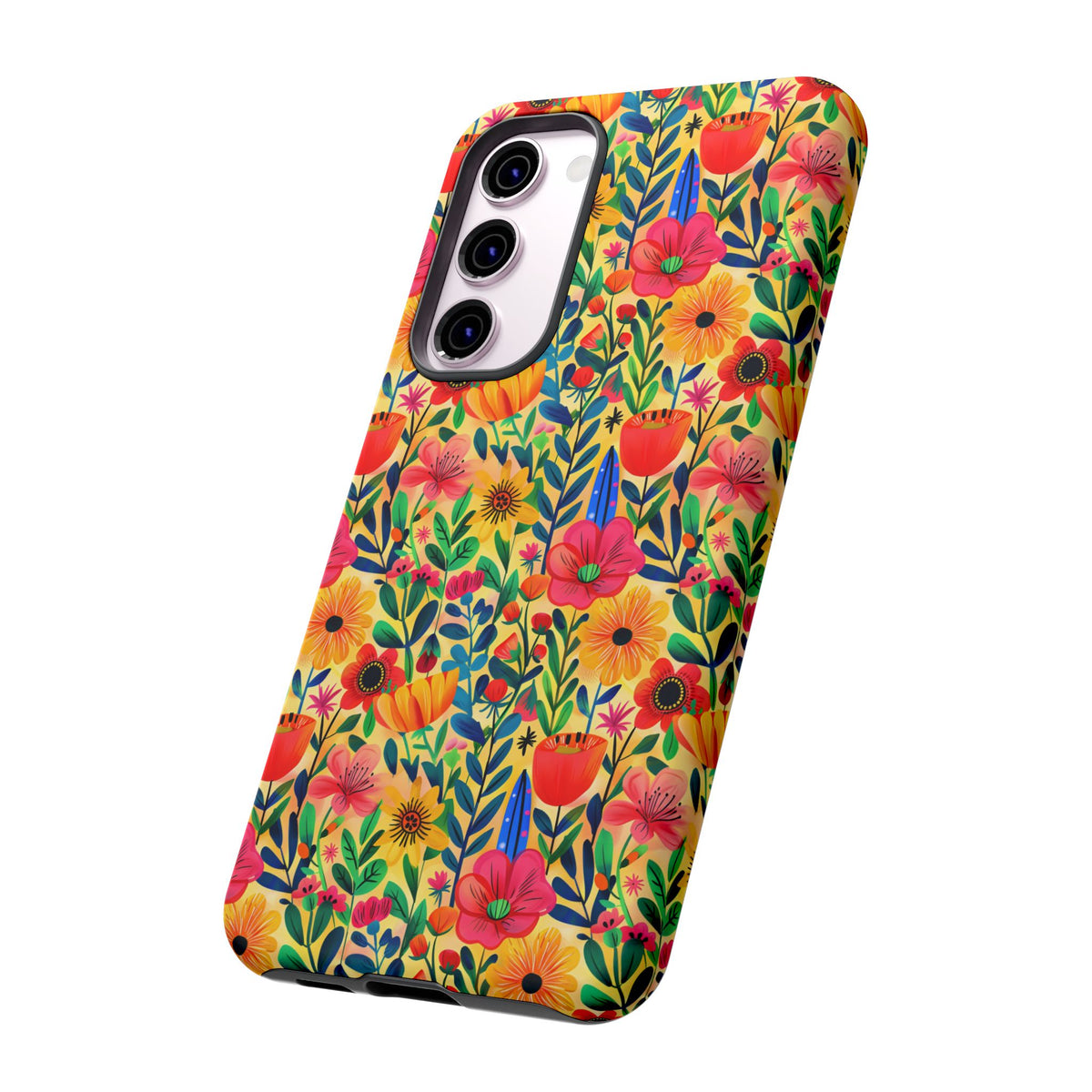 Frida Kahlo's Flower Phone Case – Artistic Elegance for Your Phone 7