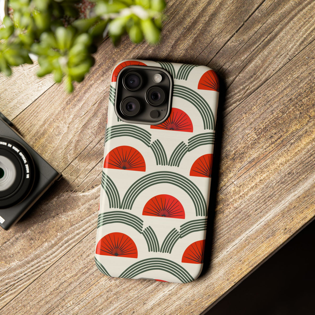 Japanese Pattern Phone Case – Elegant & Timeless Design for Your Phone 005