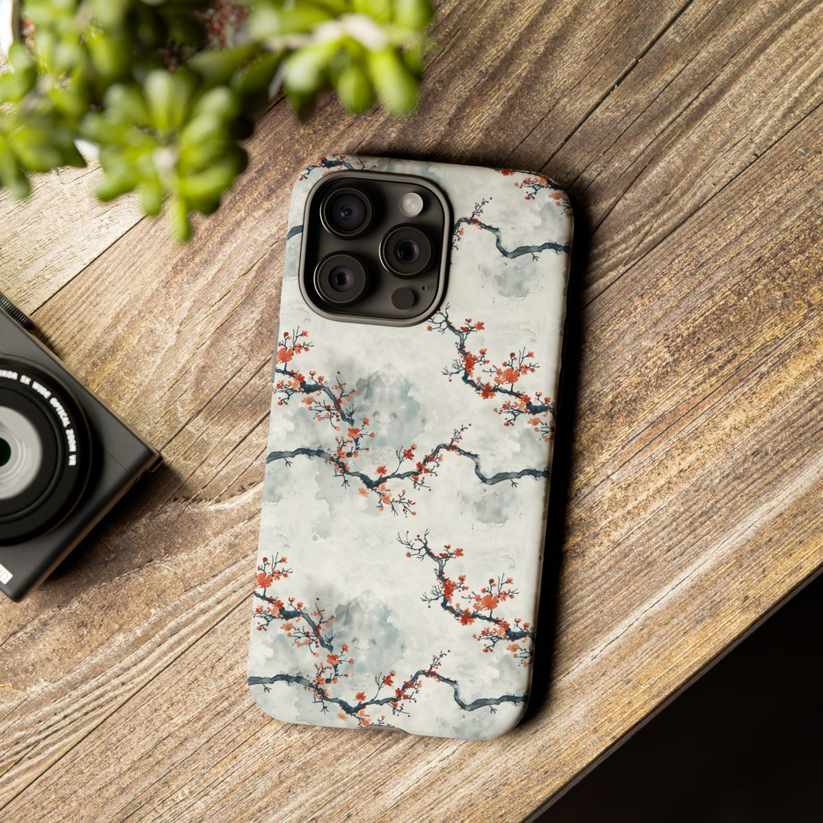 Japanese Pattern Phone Case – Elegant & Timeless Design for Your Phone 021