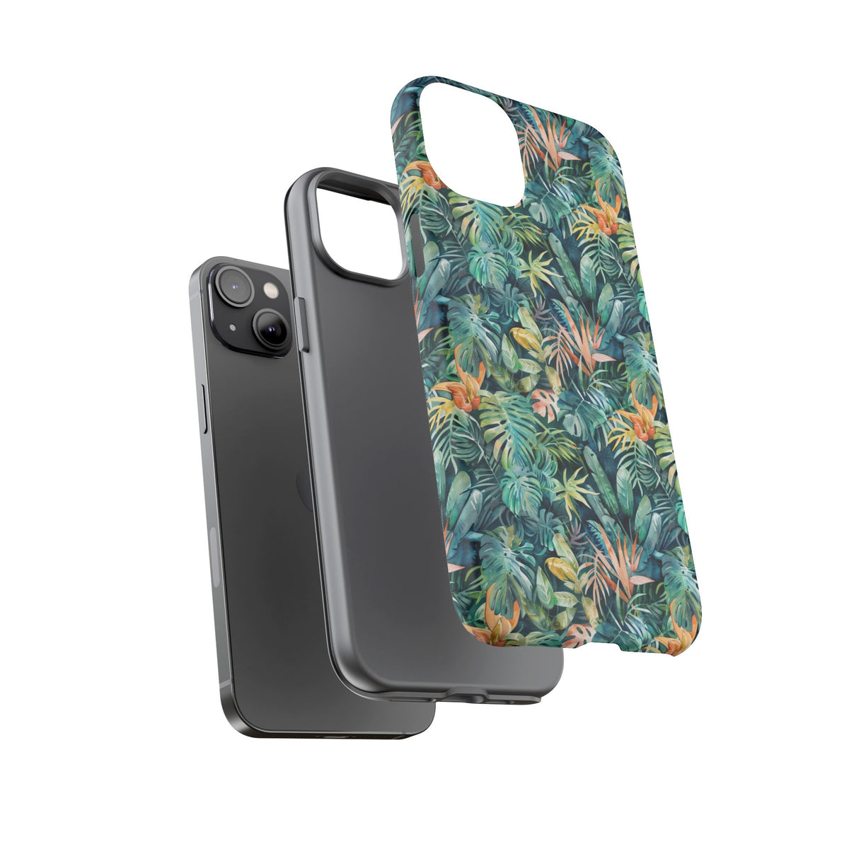 Jungle Pattern Phone Case – Exotic & Lush Design for Your Phone 333