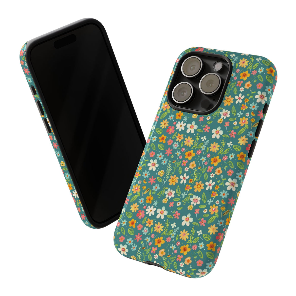 Spring Pattern Phone Case – Fresh & Vibrant Design for Your Phone 416