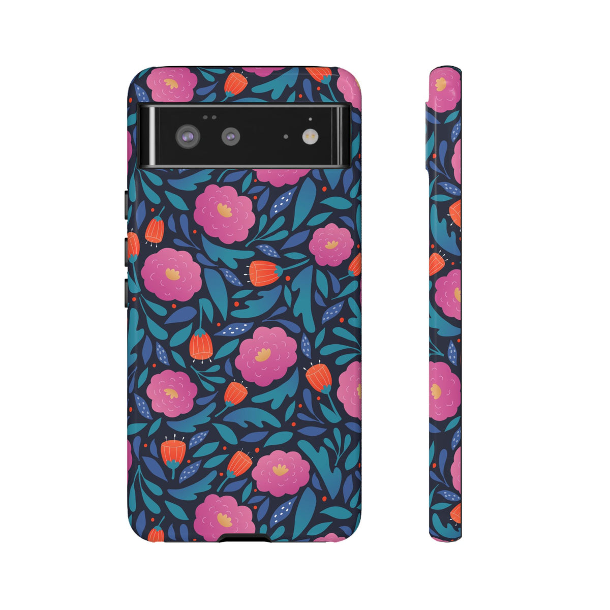 Colorful Little Flower Design Phone Case – Bright and Cheerful Floral Phone Cover 2