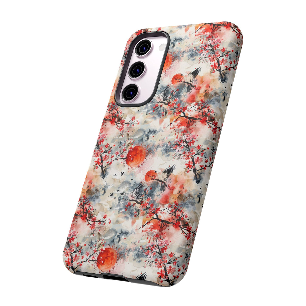 Japanese Pattern Phone Case – Elegant & Timeless Design for Your Phone 110