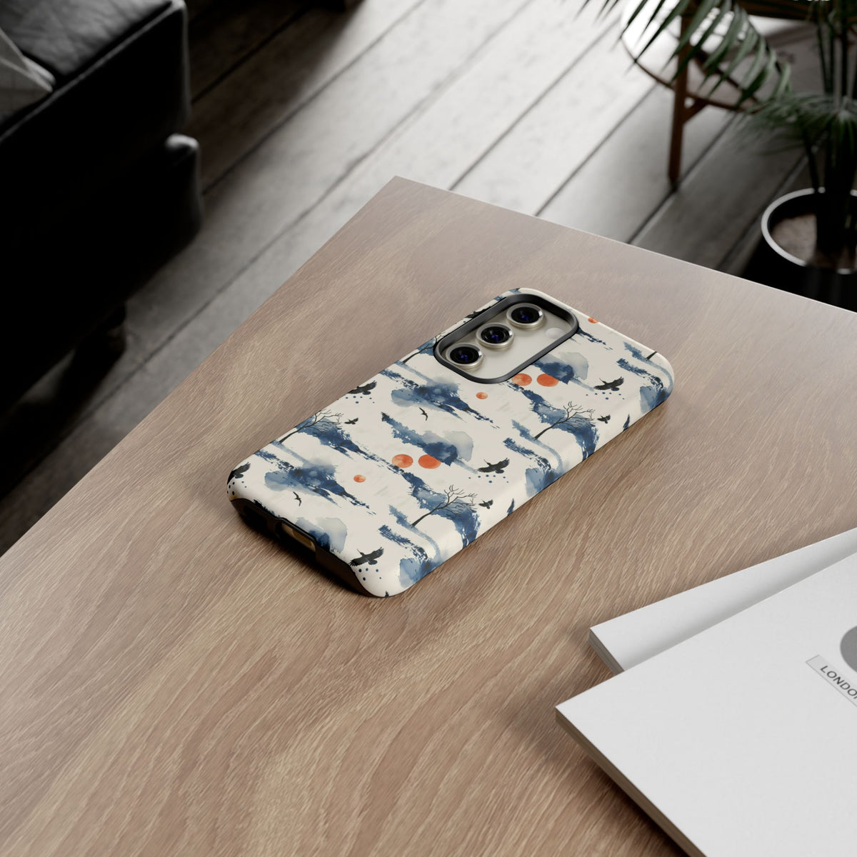 Japanese Pattern Phone Case – Elegant & Timeless Design for Your Phone 030