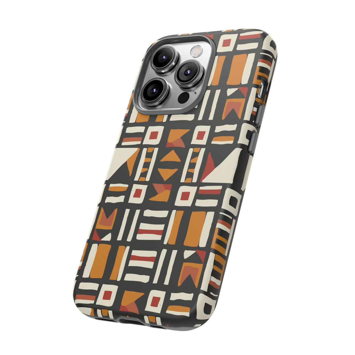 Stylish African Pattern Phone Case – Unique and Vibrant Protection 107