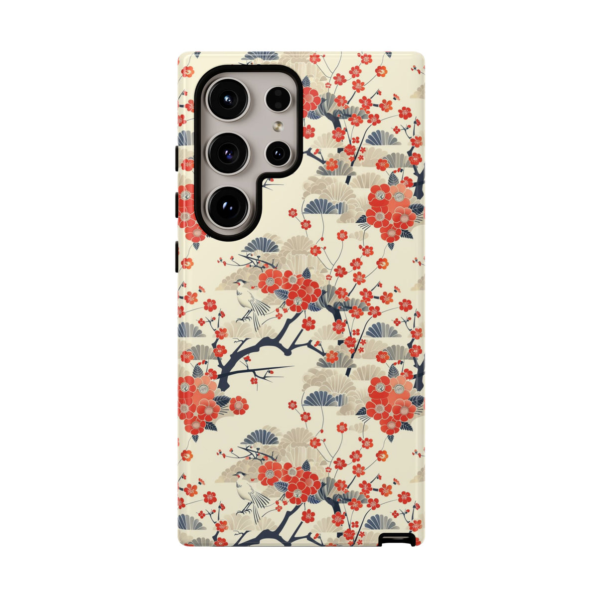 Japanese Pattern Phone Case – Elegant & Timeless Design for Your Phone 031