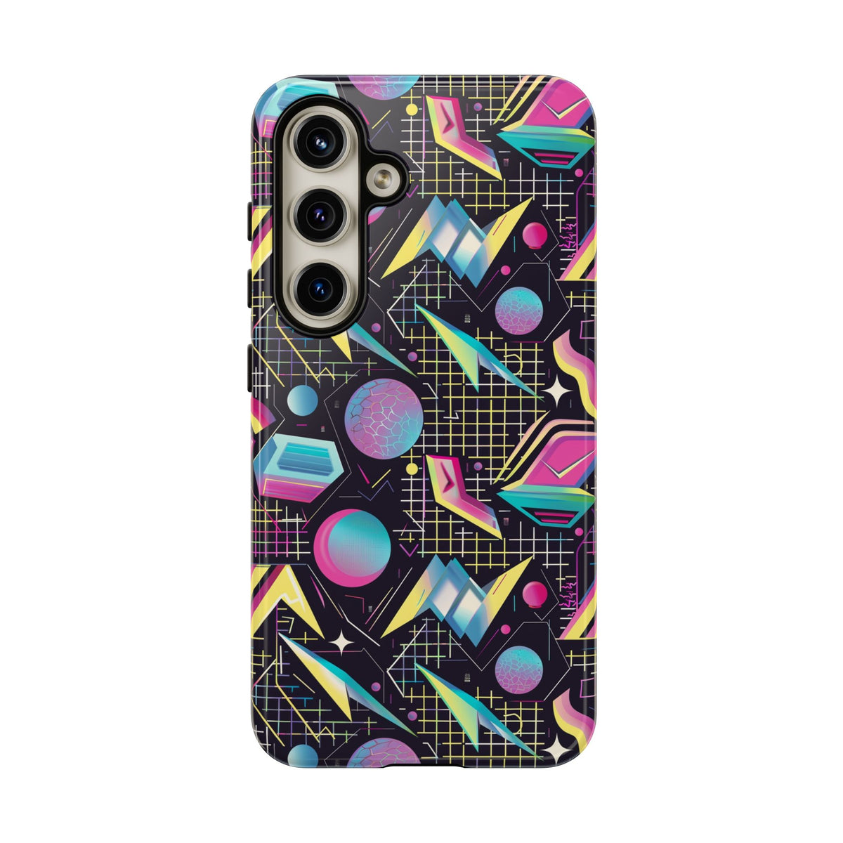 Retro 80s Seamless Phone Case – Vintage Style Meets Modern Protection 086