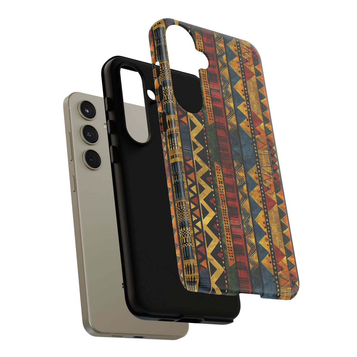 Stylish African Pattern Phone Case – Unique and Vibrant Protection 166