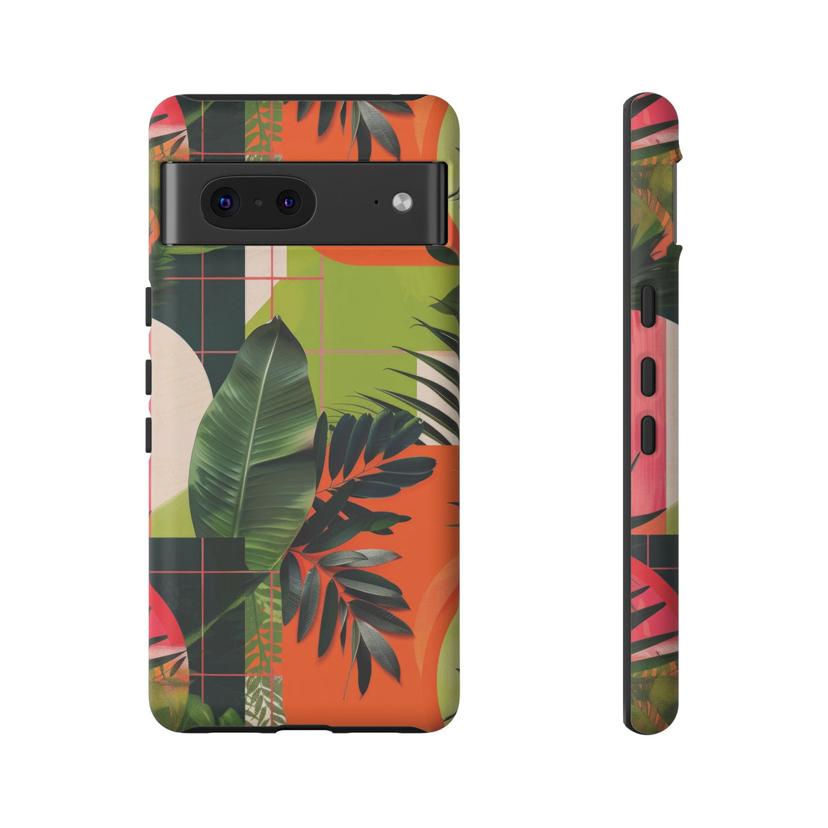 Jungle Collage Phone Case – Vibrant & Durable Nature-Inspired Protection