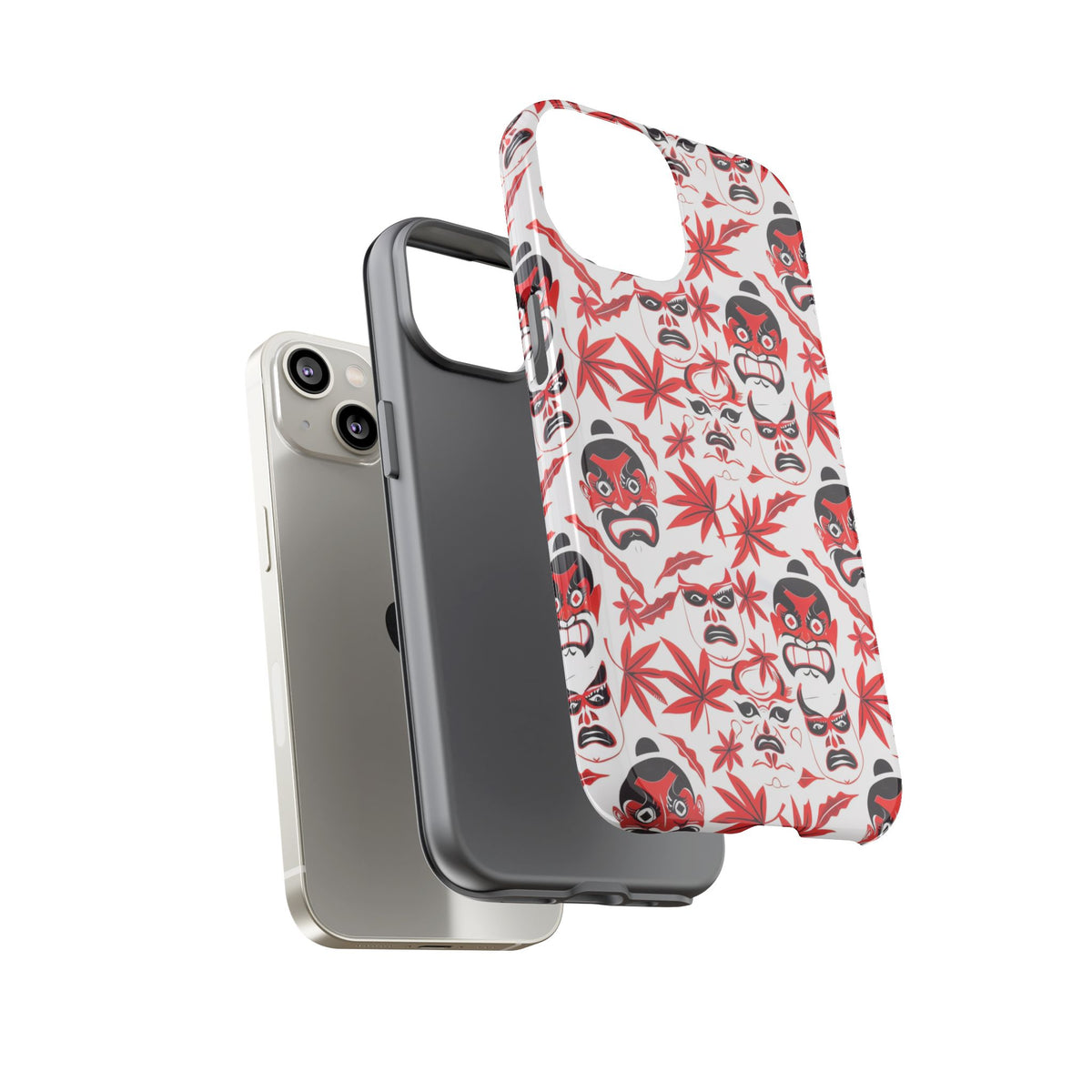 Japanese Pattern Phone Case – Elegant & Timeless Design for Your Phone 125