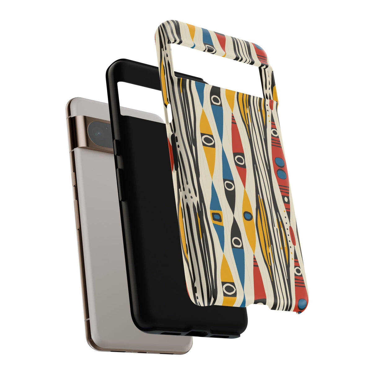 Stylish African Pattern Phone Case – Unique and Vibrant Protection 202