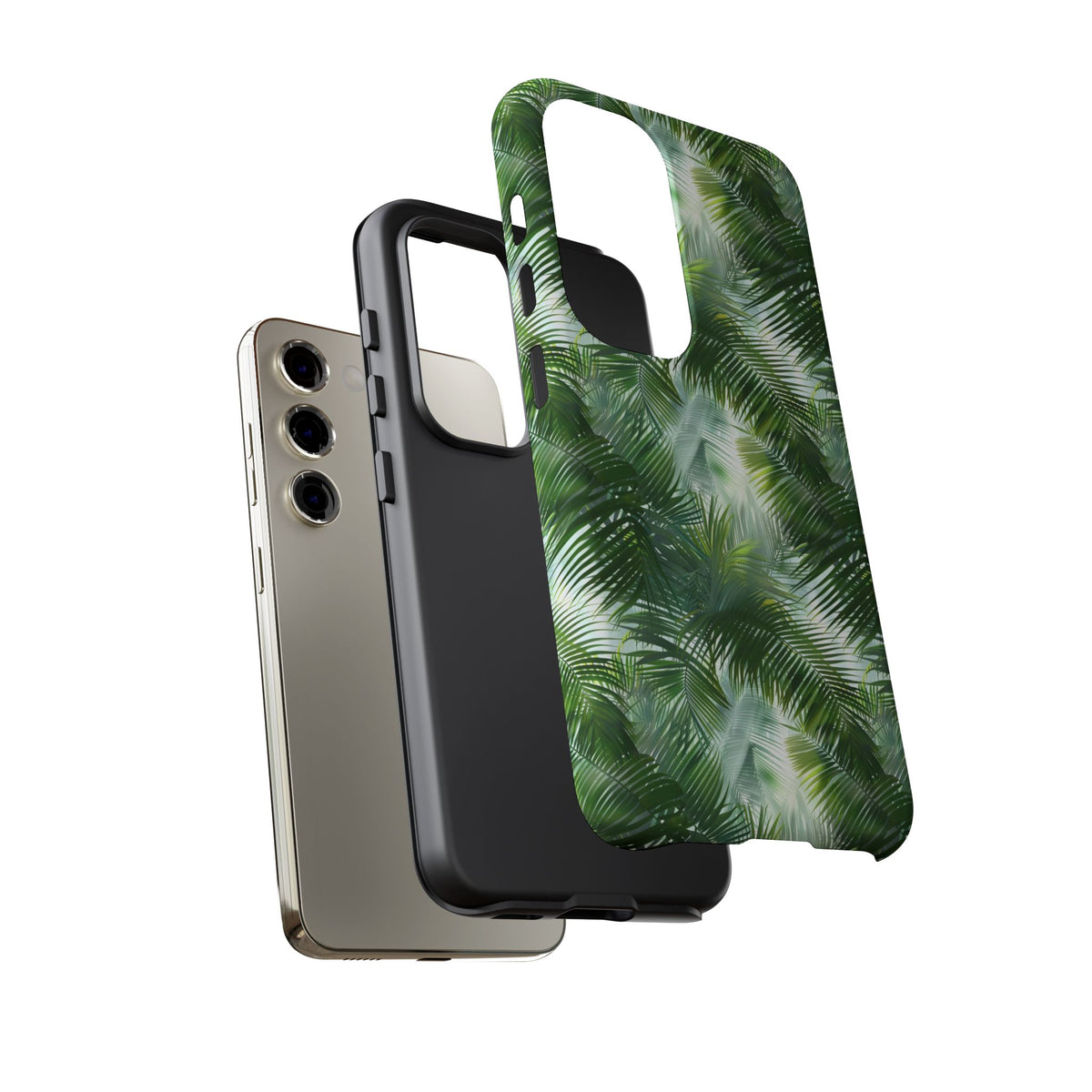 Jungle Pattern Phone Case – Exotic & Lush Design for Your Phone 344