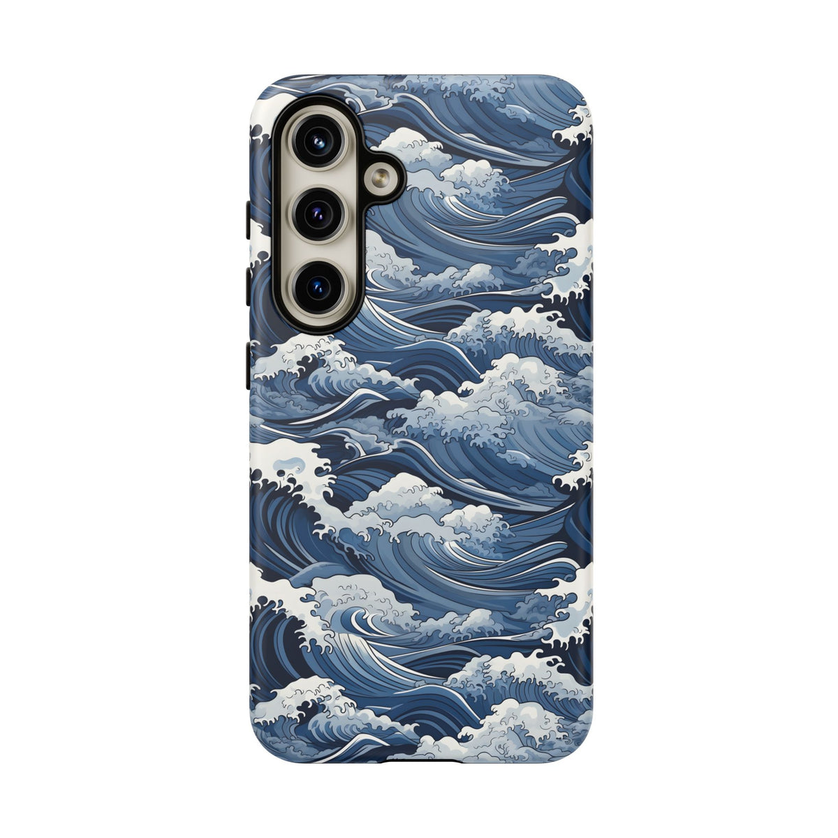 Japanese Waves Phone Case – Embrace Timeless Elegance with Classic Design