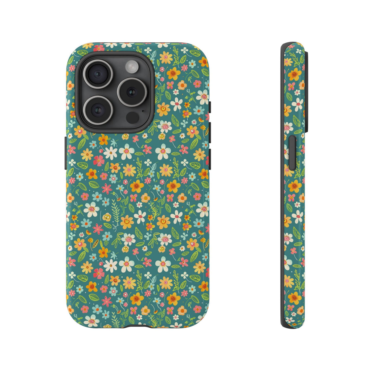 Spring Pattern Phone Case – Fresh & Vibrant Design for Your Phone 416