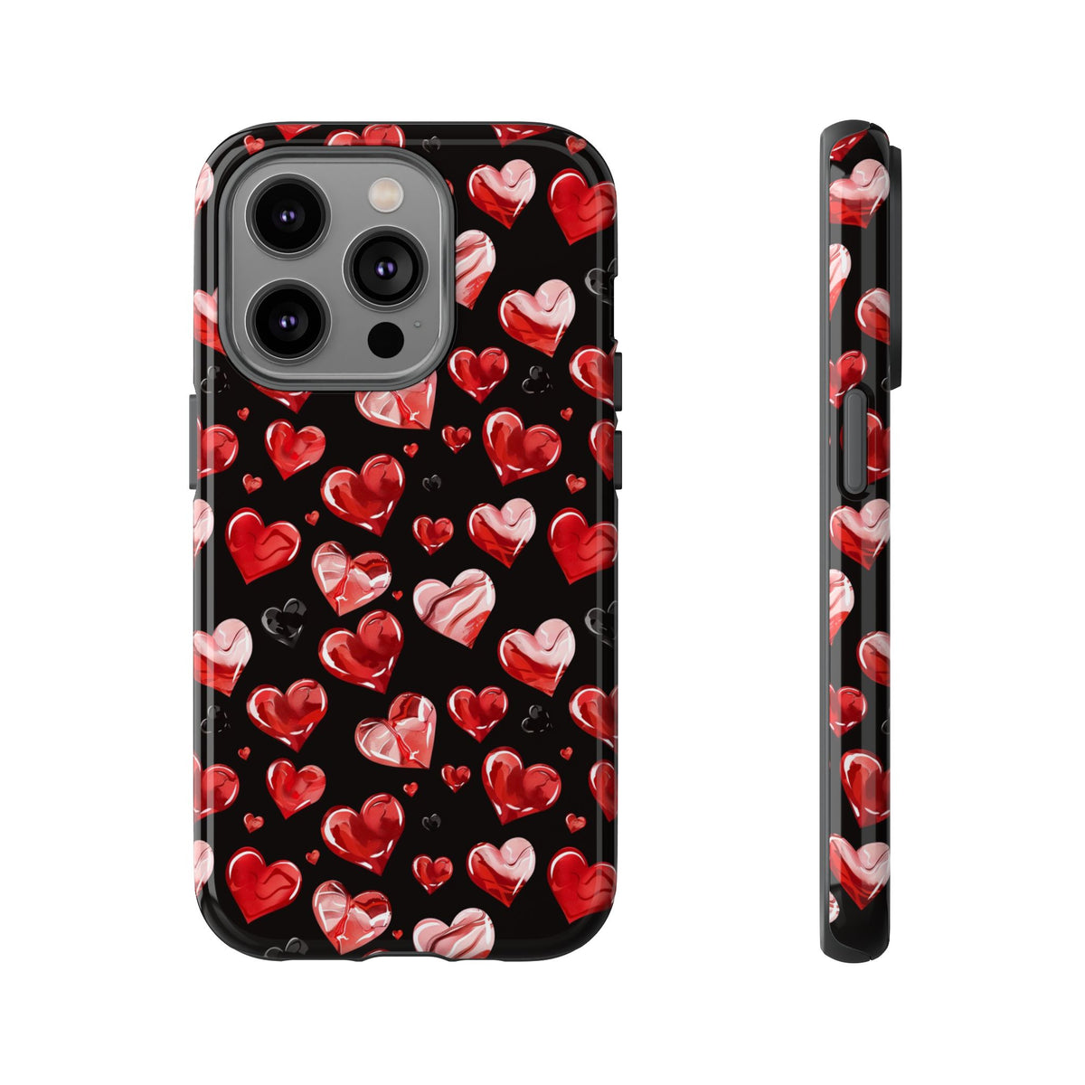 Heart Pattern Phone Case – Stylish & Loving Design for Your Device 365