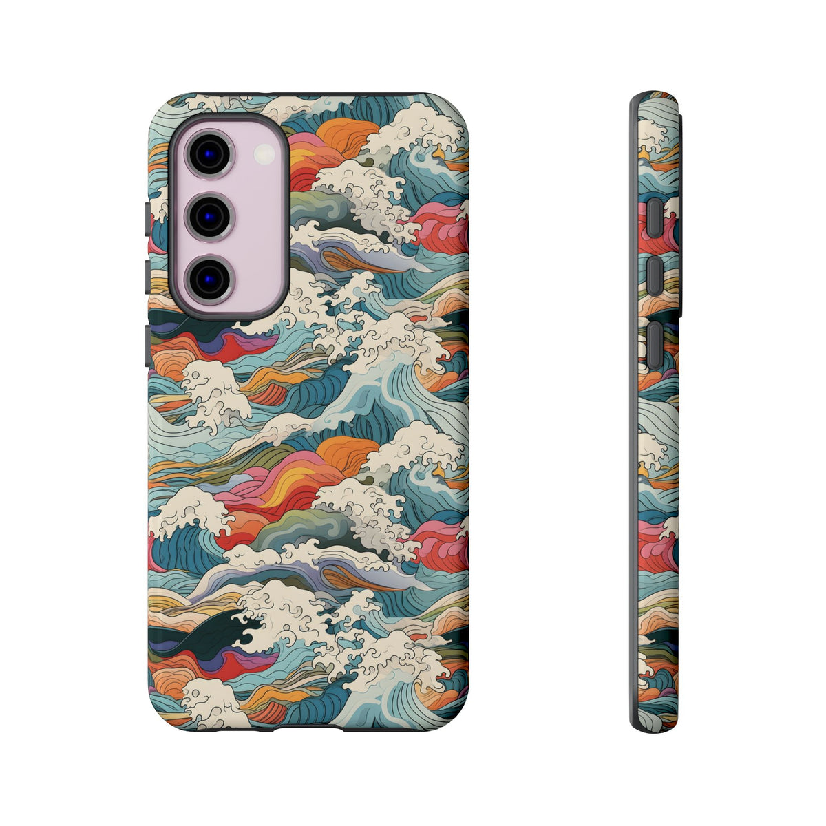 Japanese Waves Phone Case – Embrace Timeless Elegance with Classic Design 2