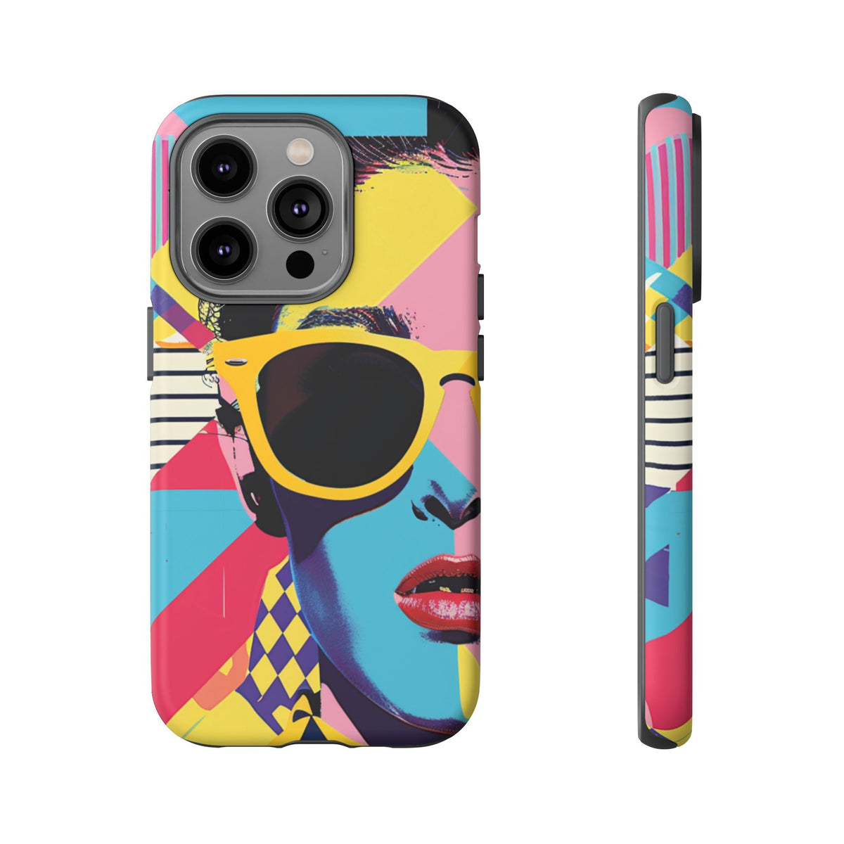 Retro 80s Seamless Phone Case – Vintage Style Meets Modern Protection 7