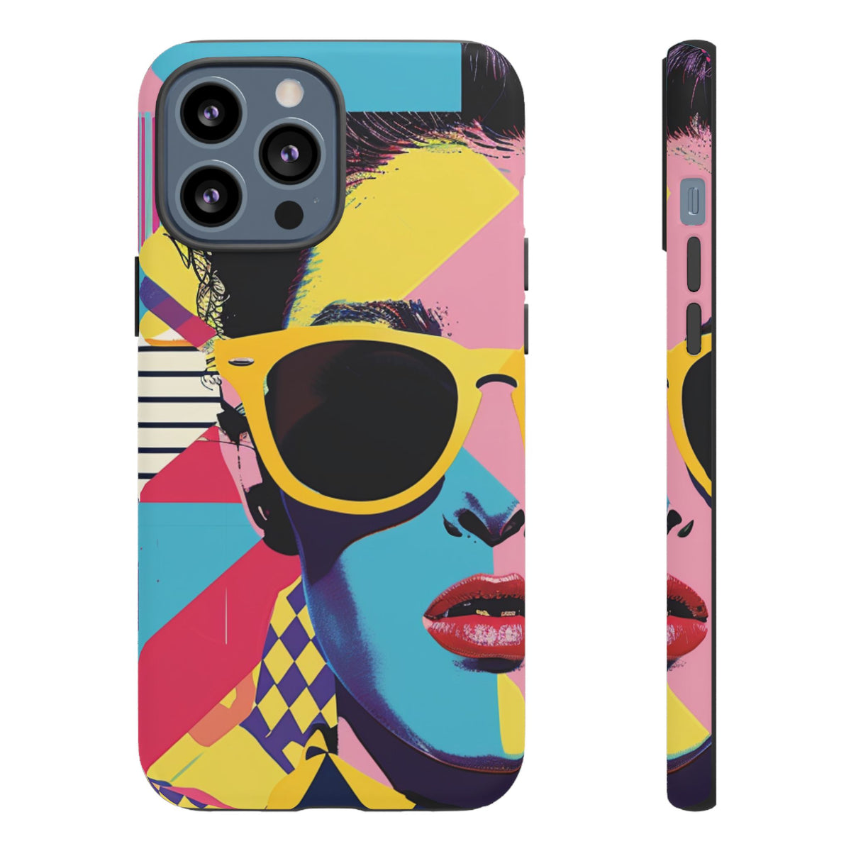 Retro 80s Seamless Phone Case – Vintage Style Meets Modern Protection 7