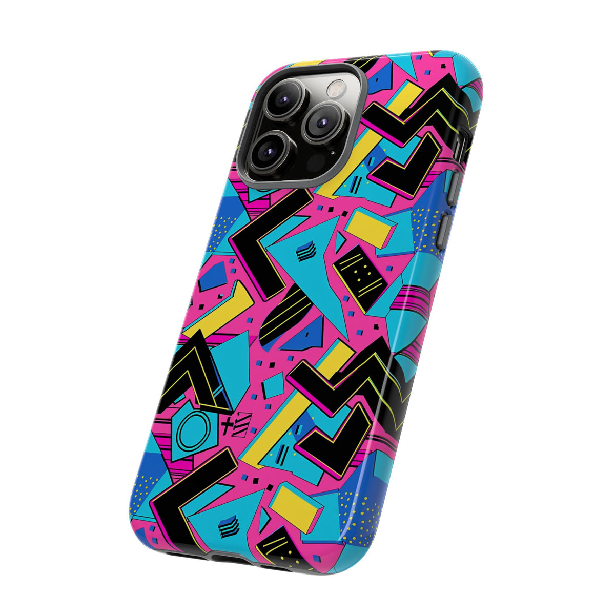 Retro 80s Seamless Phone Case – Vintage Style Meets Modern Protection 081