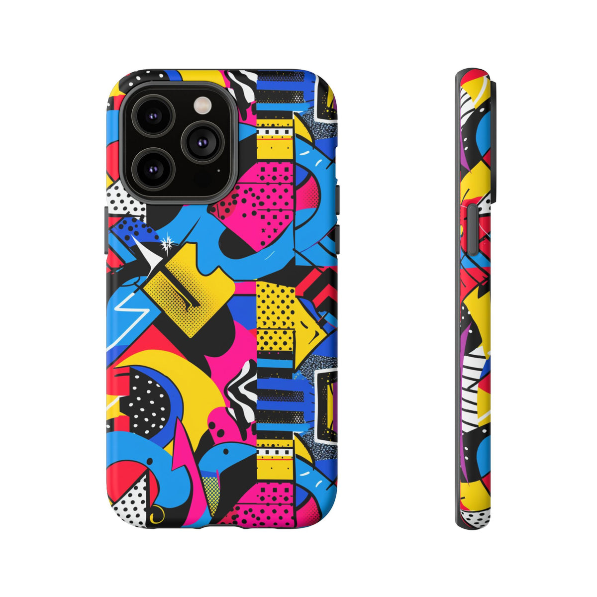 Retro 80s Seamless Phone Case – Vintage Style Meets Modern Protection