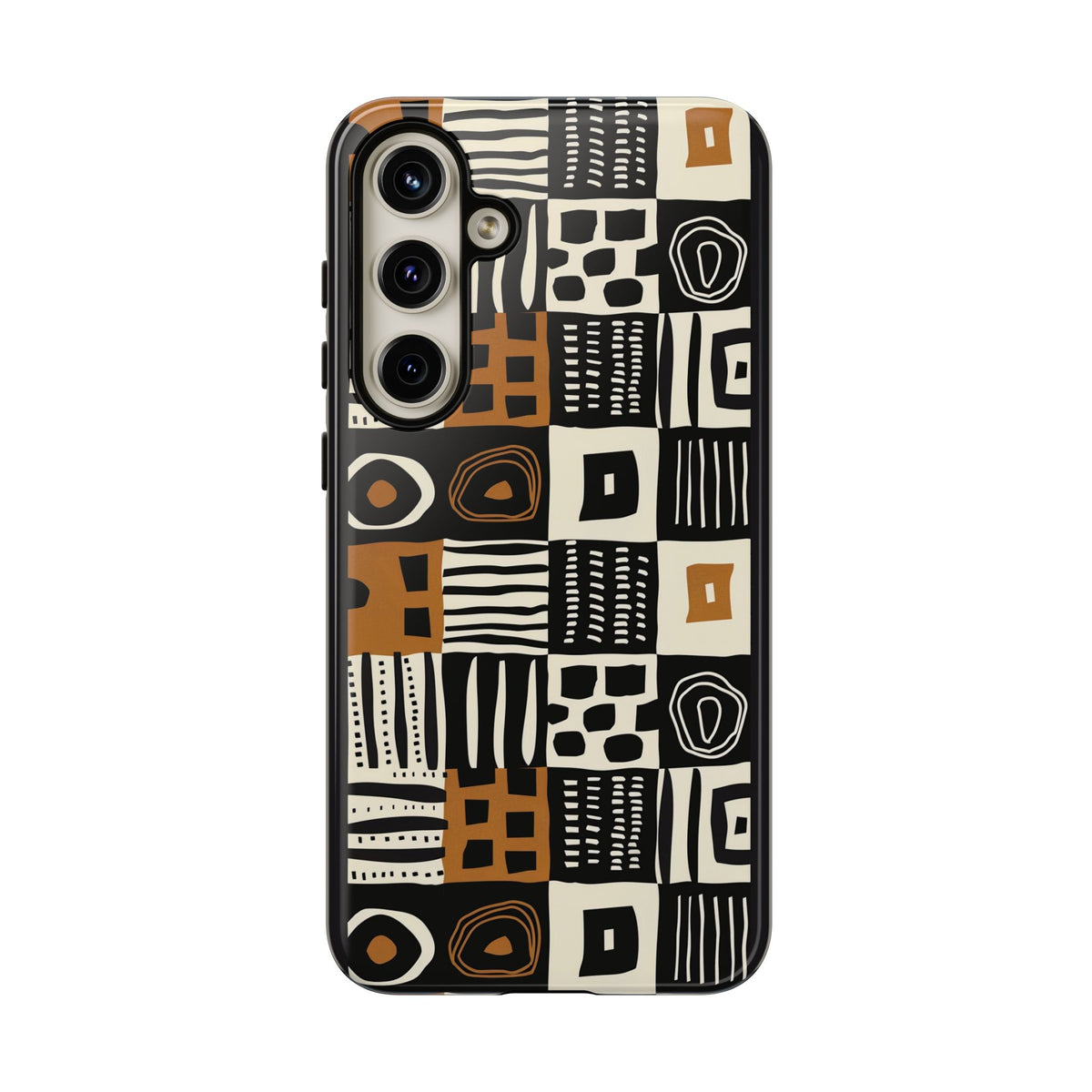 Stylish African Pattern Phone Case – Unique and Vibrant Protection 168