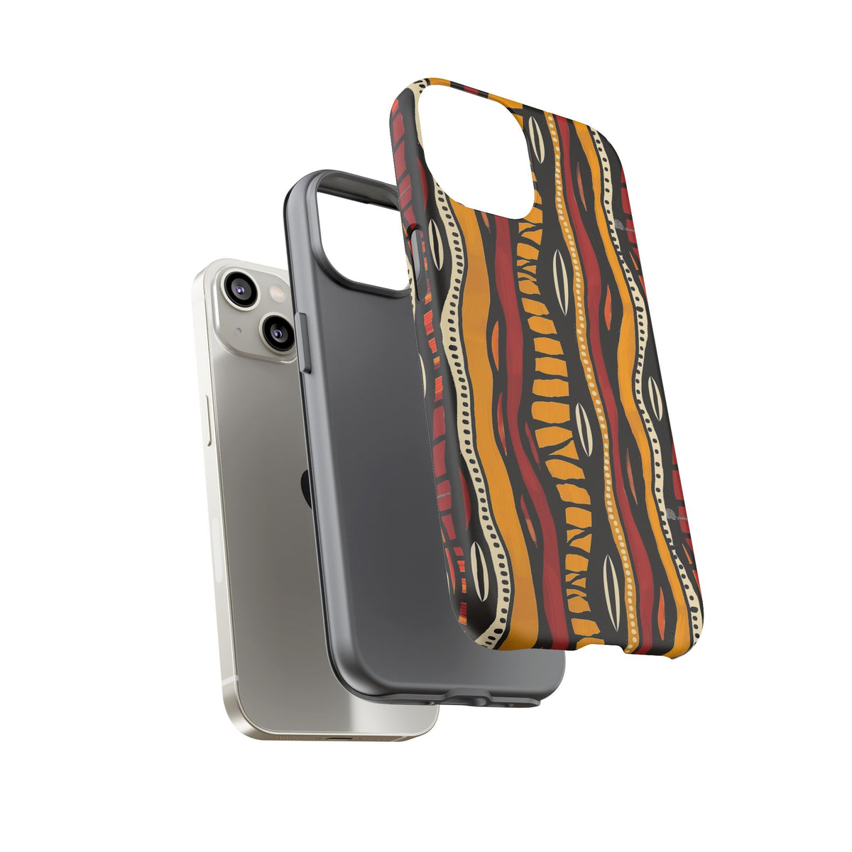 Stylish African Pattern Phone Case – Unique and Vibrant Protection 199