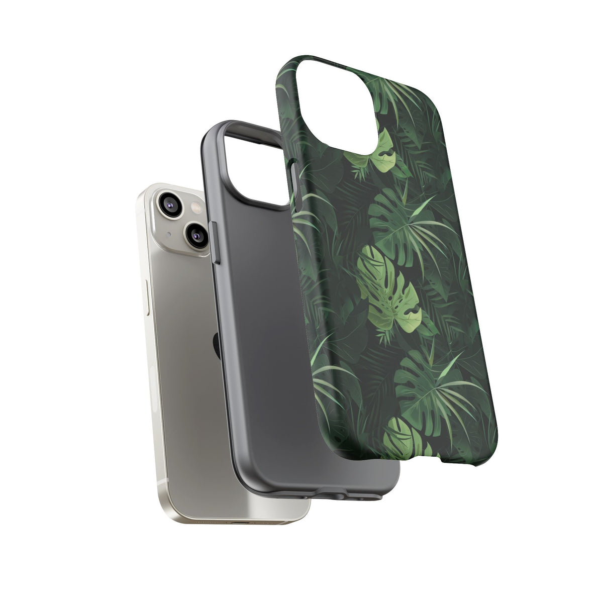 Jungle Pattern Phone Case – Exotic & Lush Design for Your Phone 335