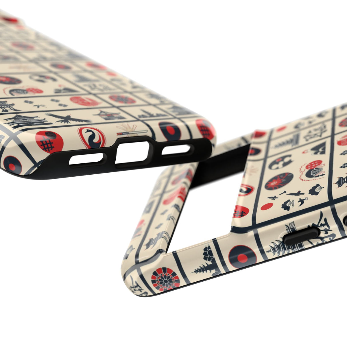 Japanese Pattern Phone Case – Elegant & Timeless Design for Your Phone 099