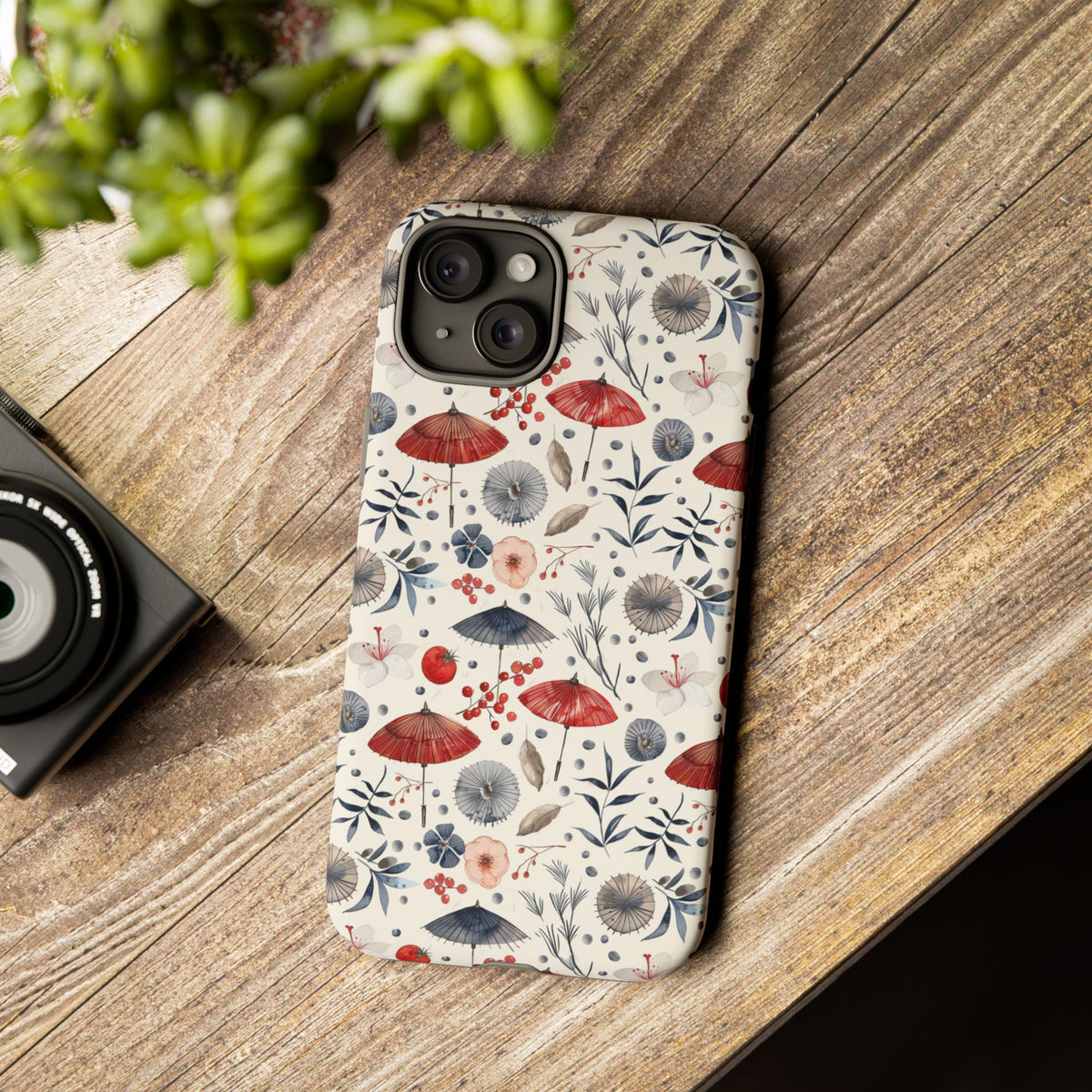 Japanese Pattern Phone Case – Elegant & Timeless Design for Your Phone 137