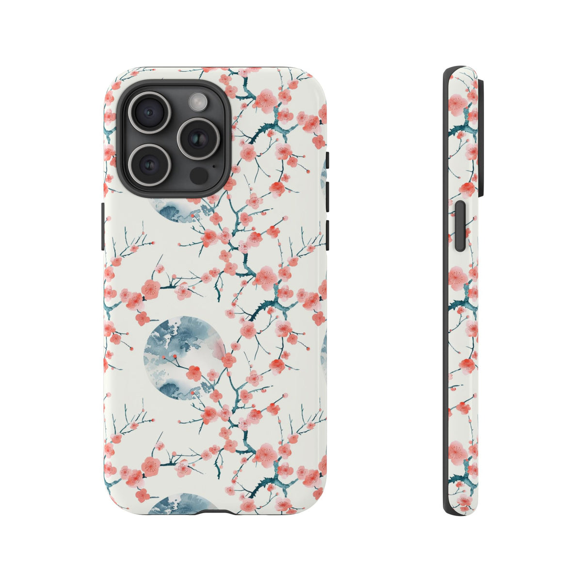 Japanese Pattern Phone Case – Elegant & Timeless Design for Your Phone 081