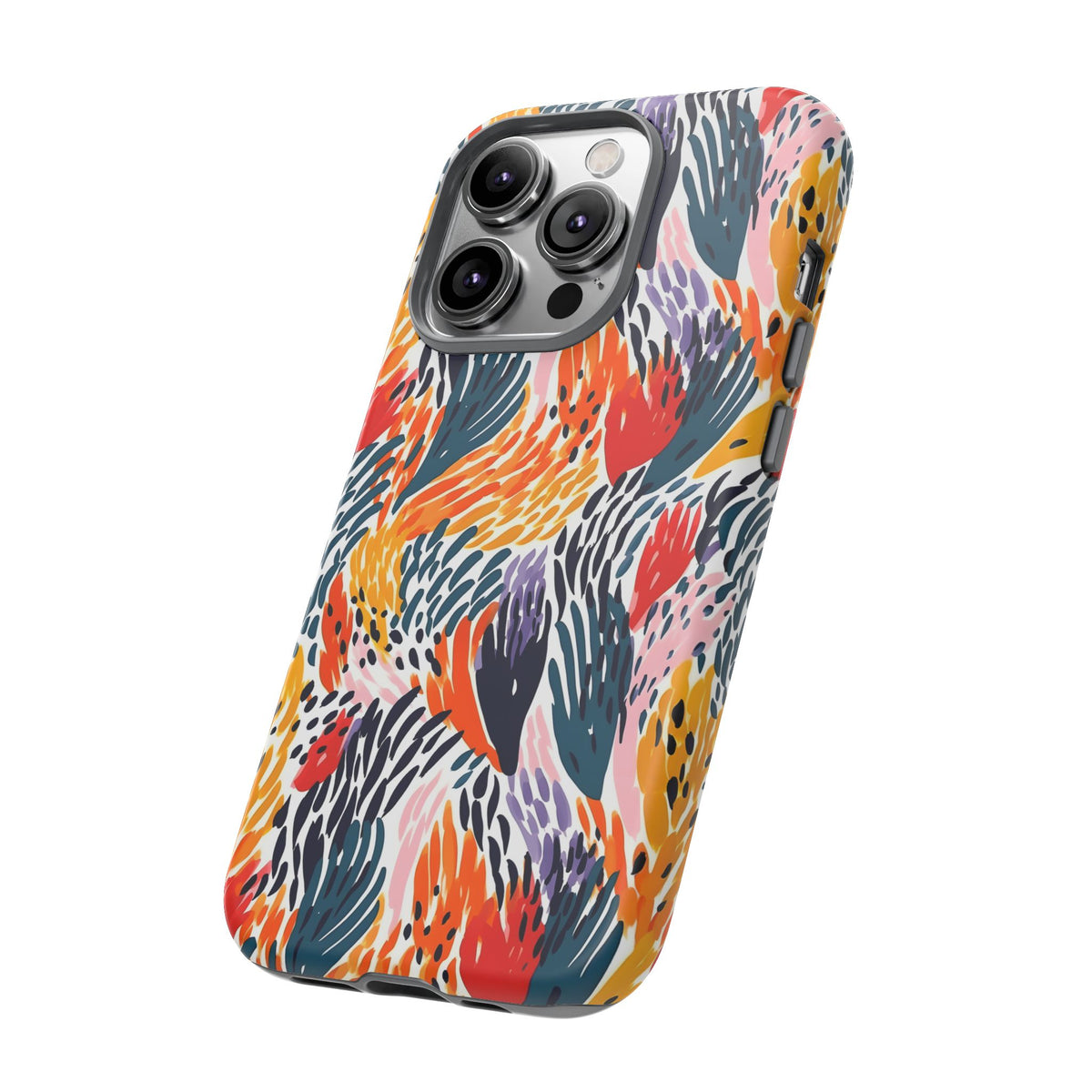 Abstract Painting Design Phone Case – Modern Art-Inspired Phone Cover