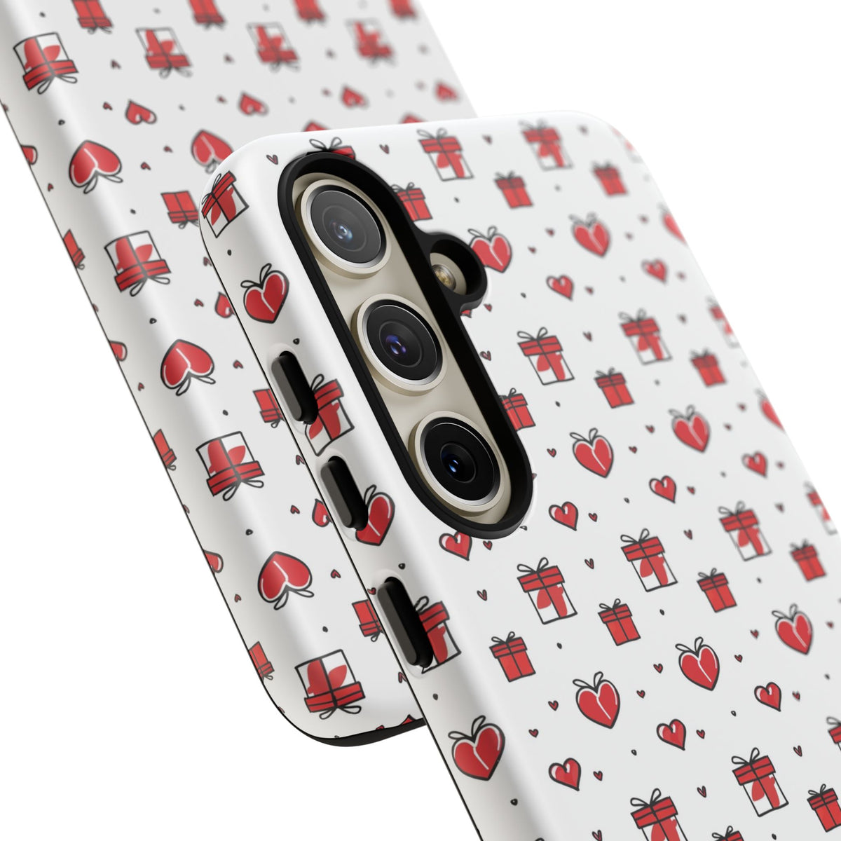 Heart Pattern Phone Case – Stylish & Loving Design for Your Device 234