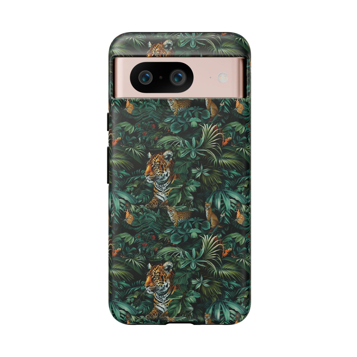 Jungle Pattern Phone Case – Exotic & Lush Design for Your Phone 326