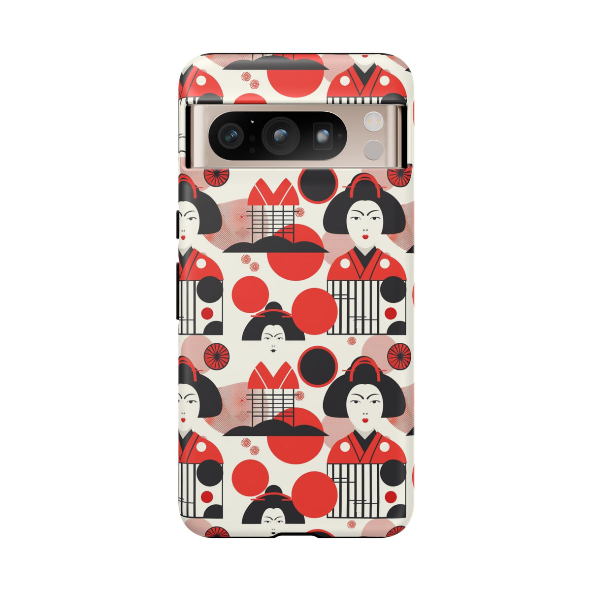 Japanese Pattern Phone Case – Elegant & Timeless Design for Your Phone 018