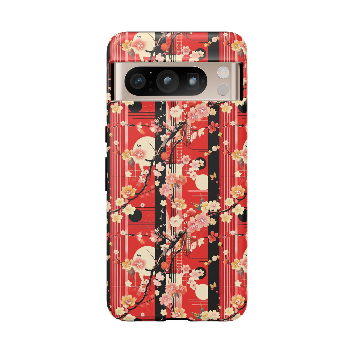 Japanese Pattern Phone Case – Elegant & Timeless Design for Your Phone 026