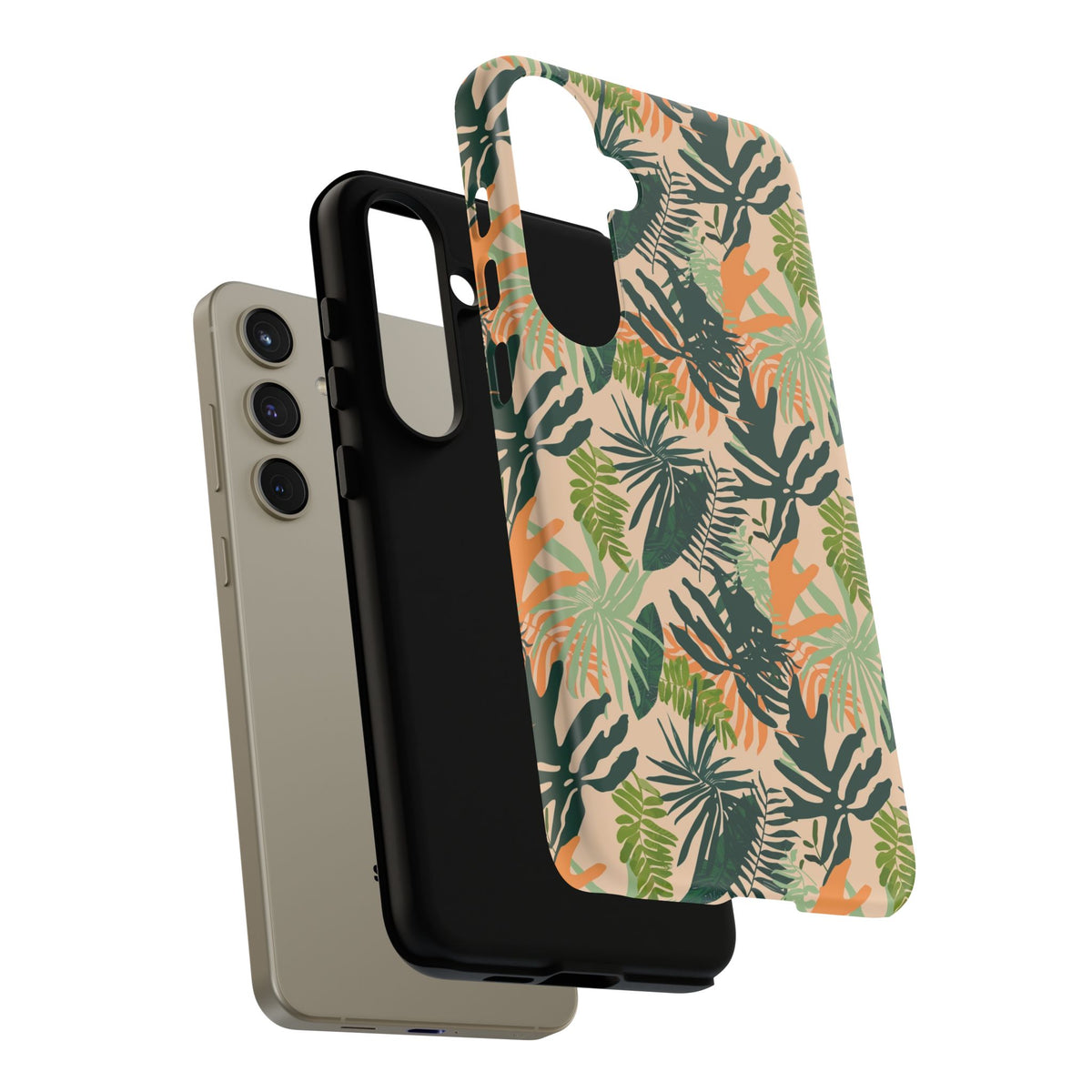 Jungle Pattern Phone Case – Exotic & Lush Design for Your Phone 353