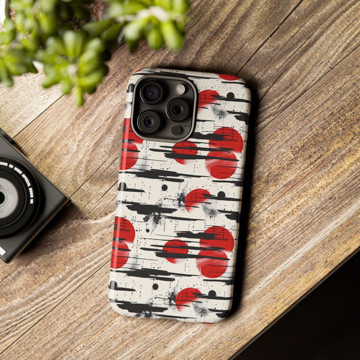 Japanese Pattern Phone Case – Elegant & Timeless Design for Your Phone 053