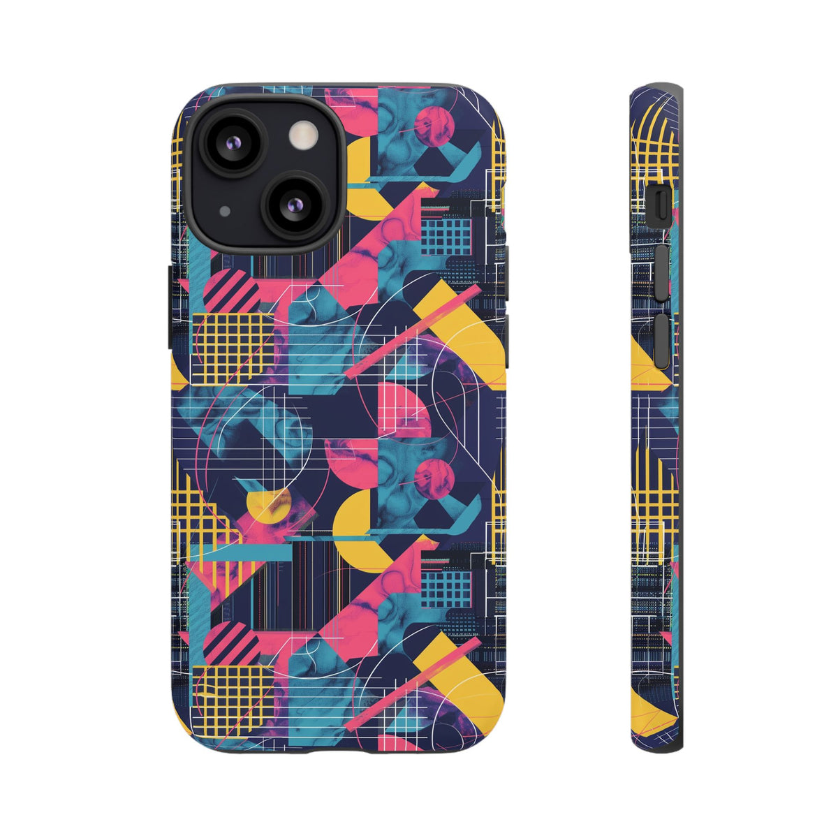 Retro 80s Seamless Phone Case – Vintage Style Meets Modern Protection 188