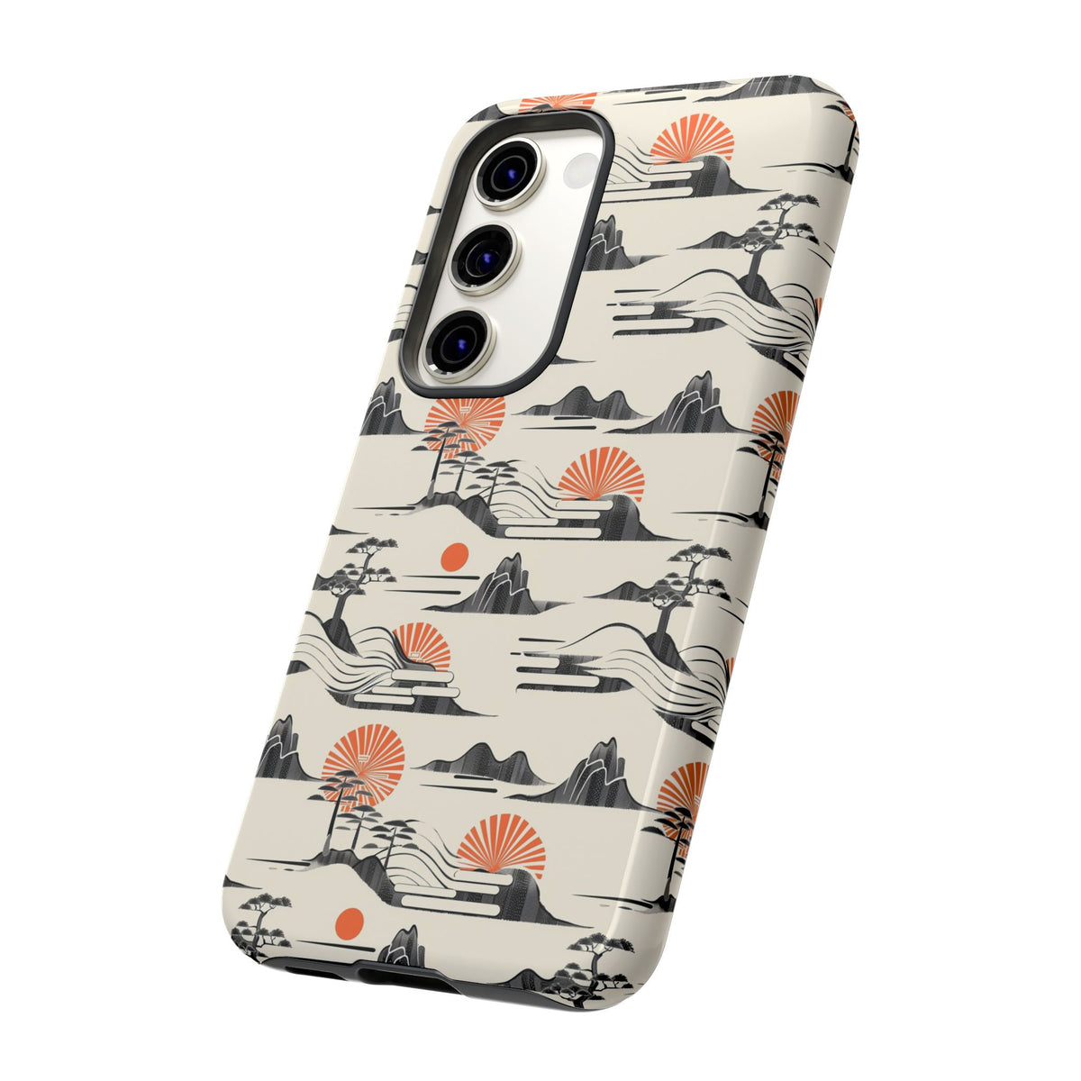 Japanese Pattern Phone Case – Elegant & Timeless Design for Your Phone 022